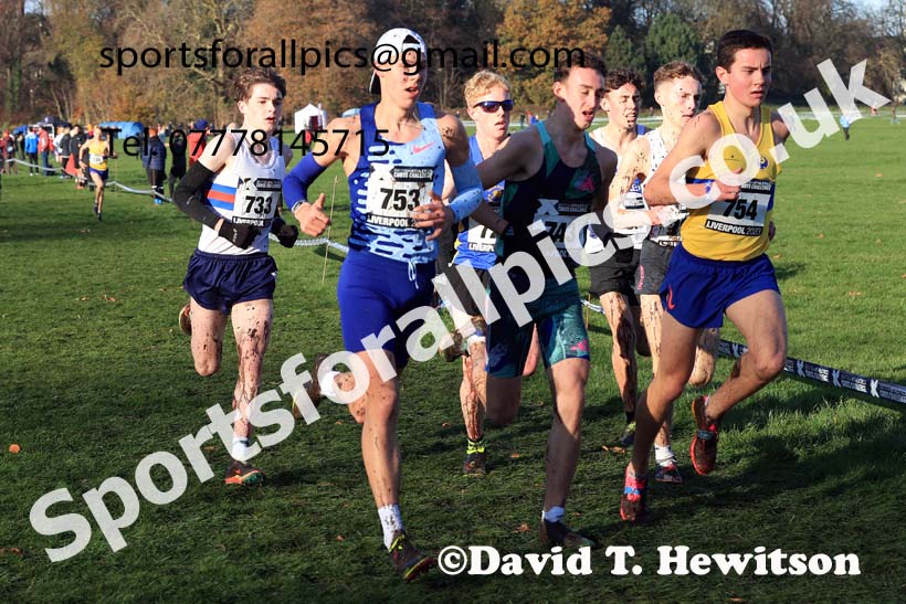 Men's Under-17s, 2023 British Athletics Cross Challenge, Sefton Park, Liverpool. Photo: David T. Hewitson/Sports for All Pics